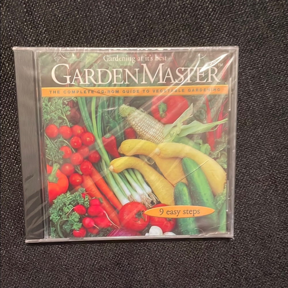 GardenMaster Vegetable Gardening CD-ROM
